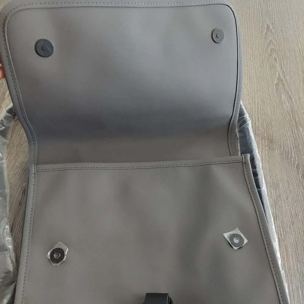 NEW Rains 1220 Waterproof Backpack in Charcoal Scentsy Logo